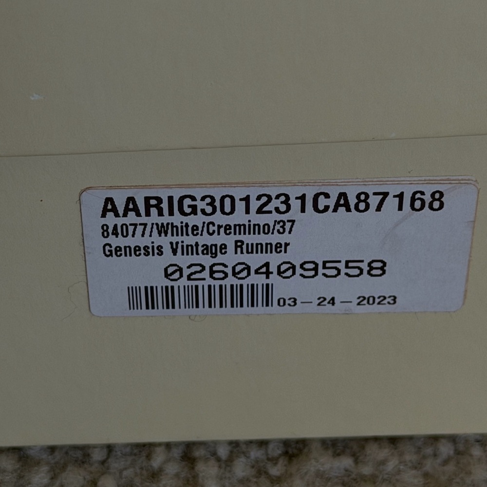 Axel Arigato Cream and White Sneakers - Picture 12 of 12